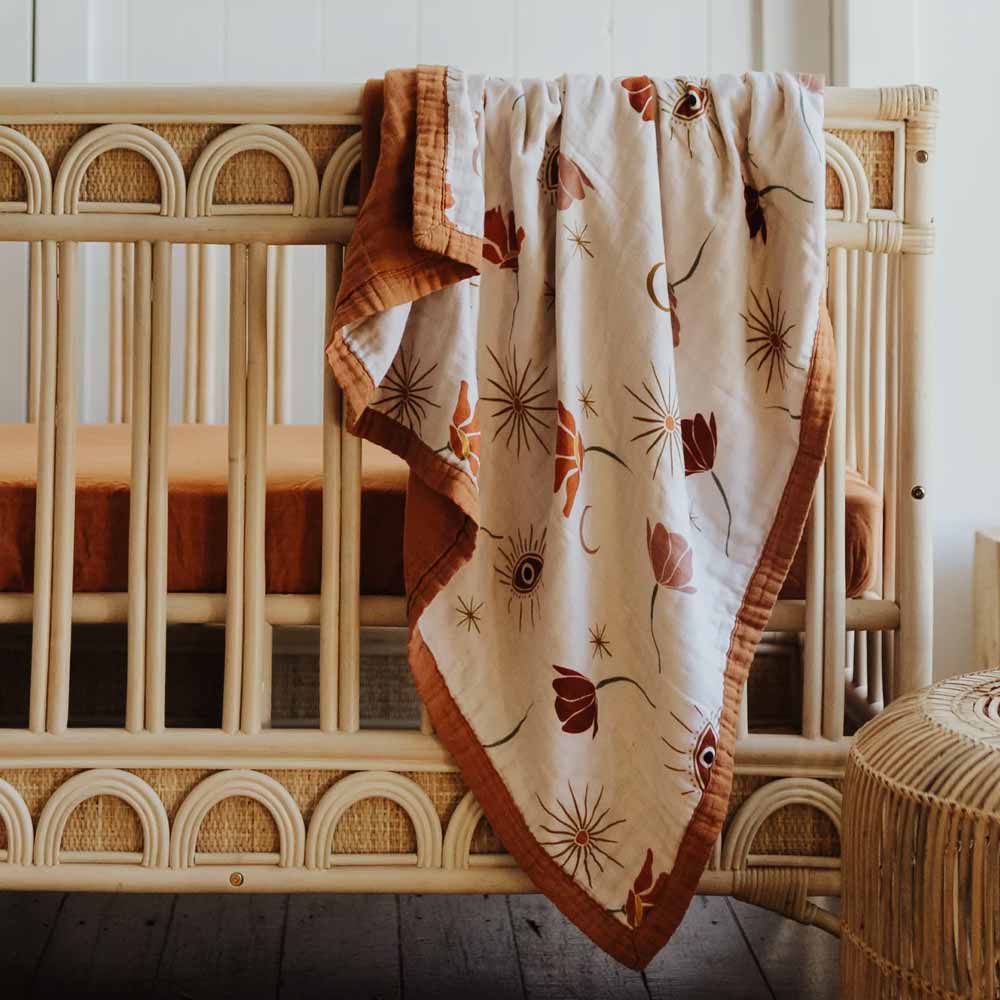 Snug as a Bub & Co. Organic Swaddle - Celestial Eye