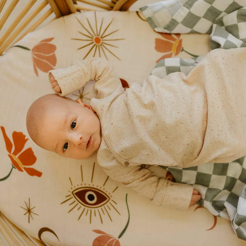 Snug as a Bub & Co. Organic Swaddle - Celestial Eye