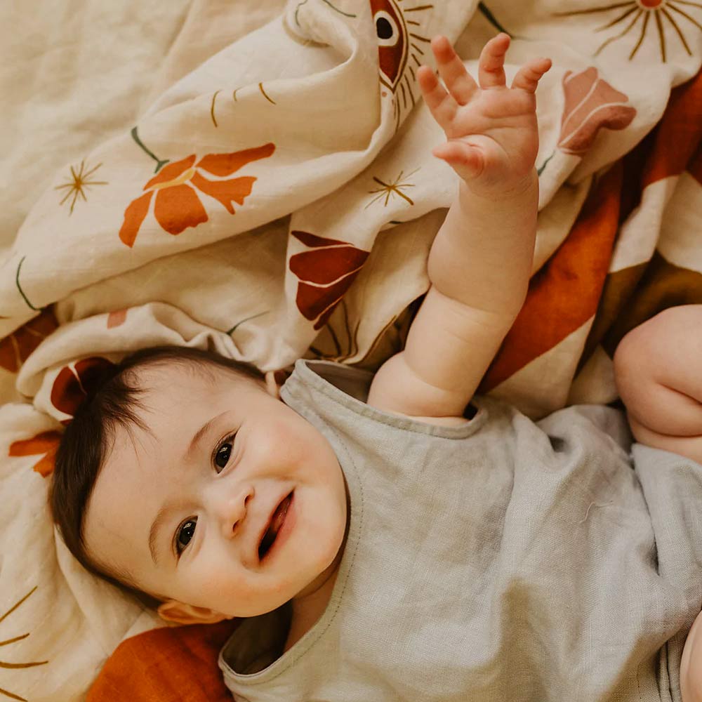 Snug as a Bub & Co. Organic Swaddle - Celestial Eye