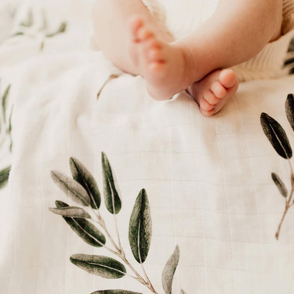 Snug as a Bub & Co. Organic Swaddle - Wild Sage