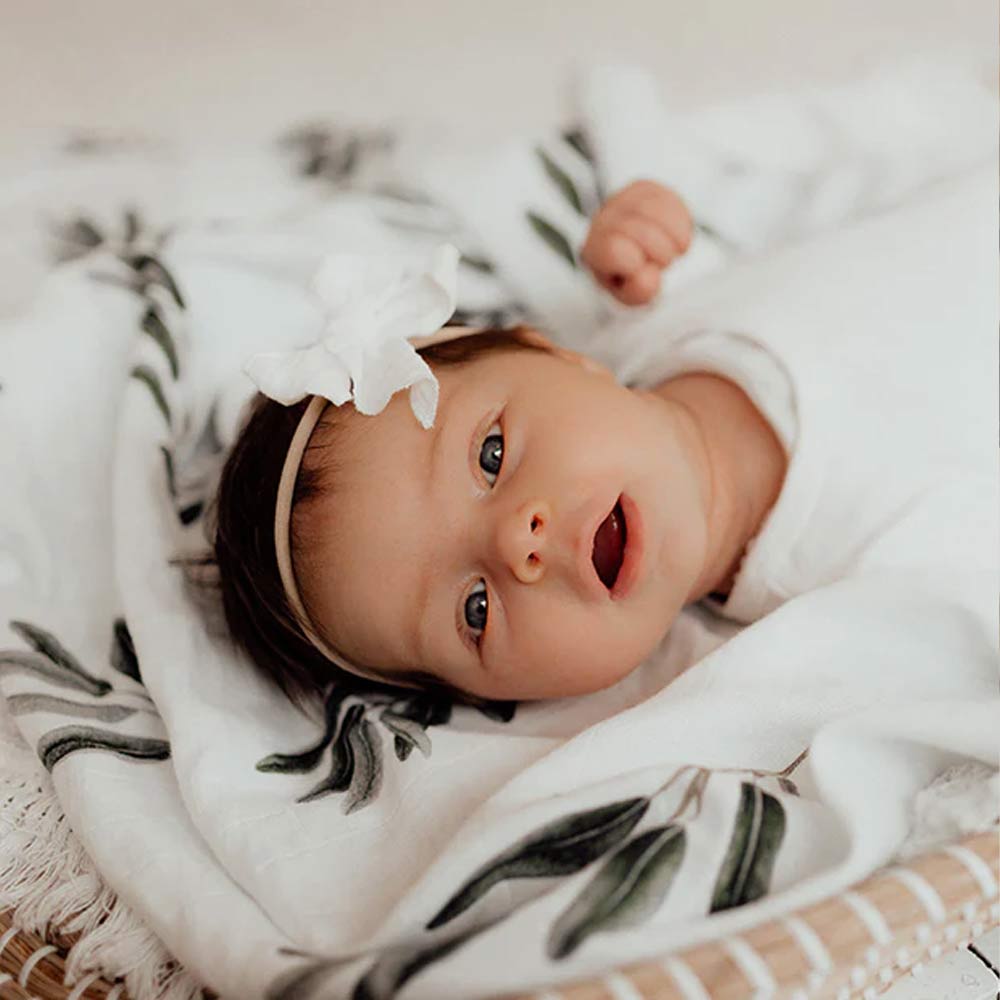 Snug as a Bub & Co. Organic Swaddle - Wild Sage