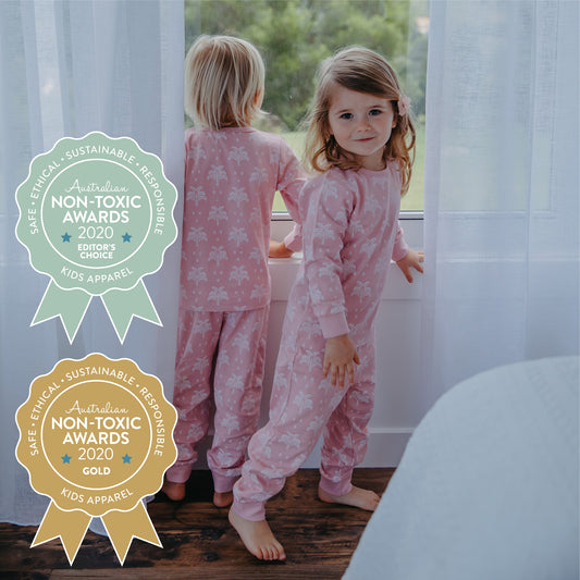 Winning the Australian Non-Toxic Awards With Our Certified Organic Kids' Sleepwear