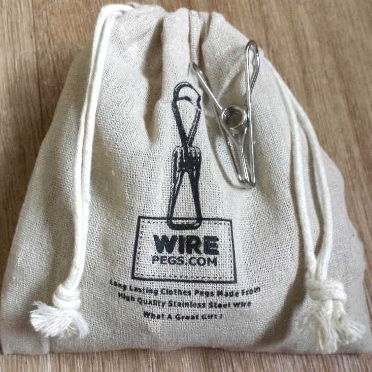 Stainless Steel Wire Pegs Pack Medium Grade 304 (select pack size)